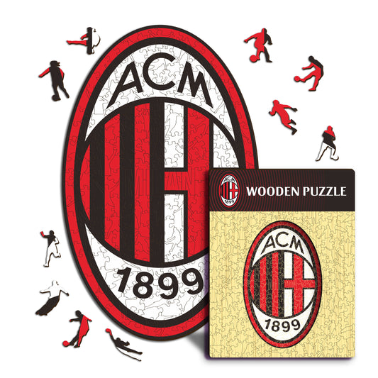 Logo Milan® - Puzzle di Legno