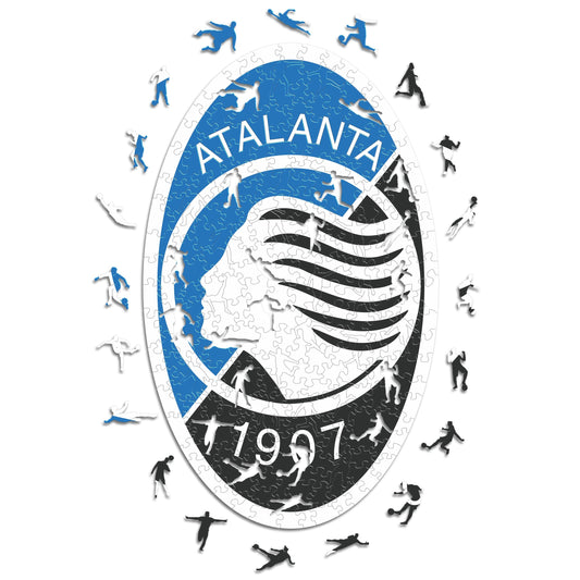 Logo Atalanta® - Puzzle di Legno