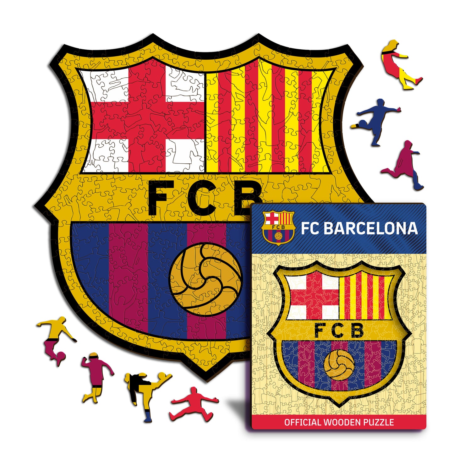 Logo FC Barcelona® - Puzzle di Legno