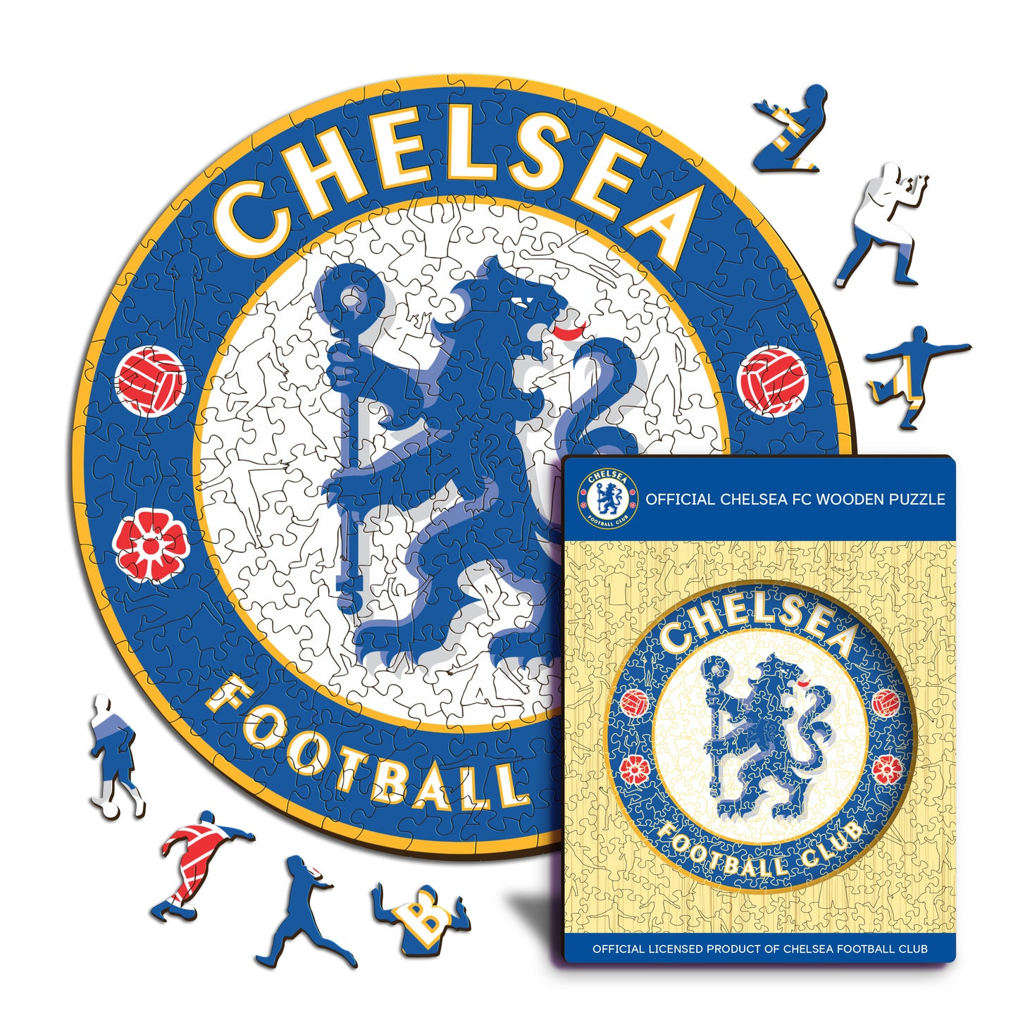 Logo Chelsea® - Puzzle di Legno