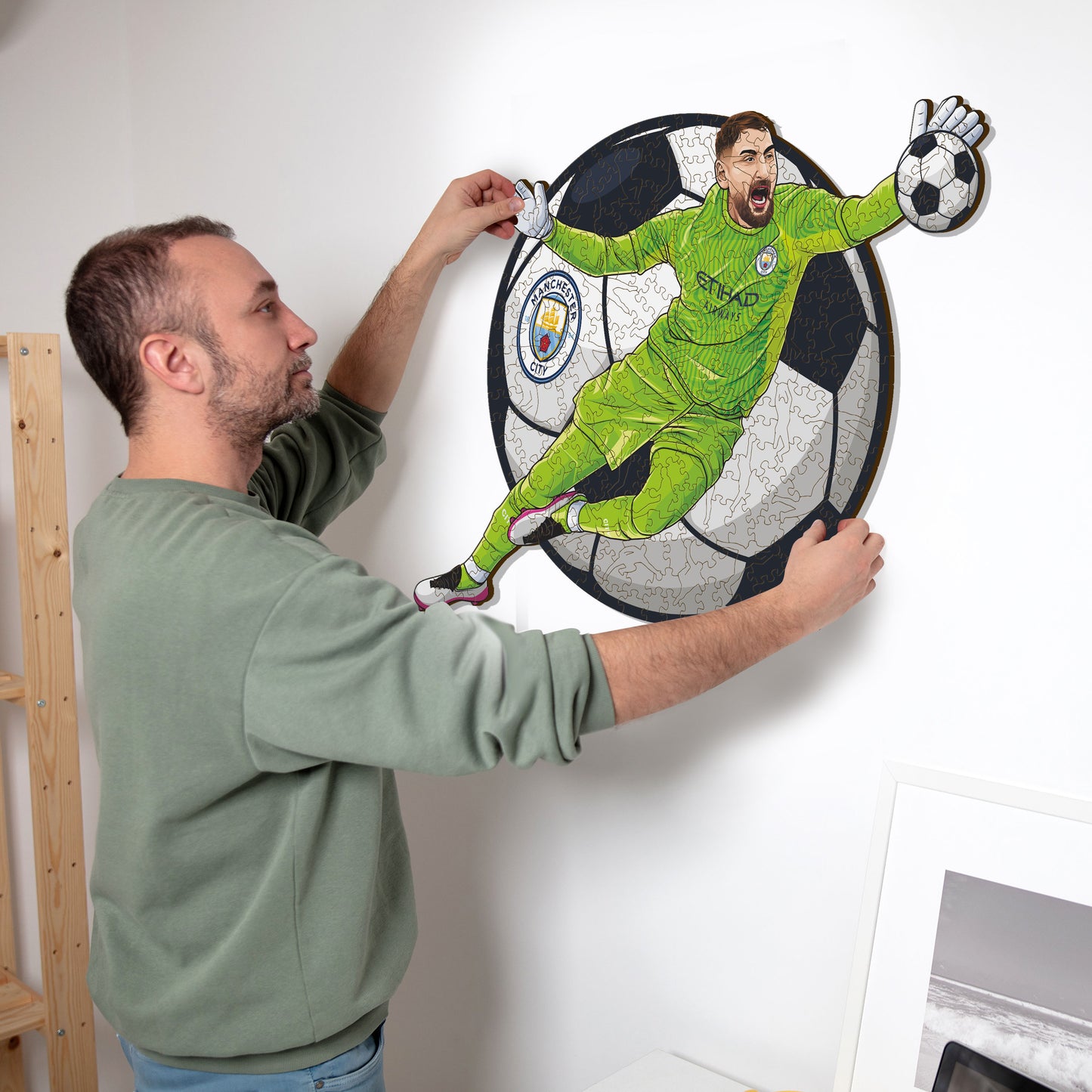 Gianluigi Donnarumma - Puzzle di Legno