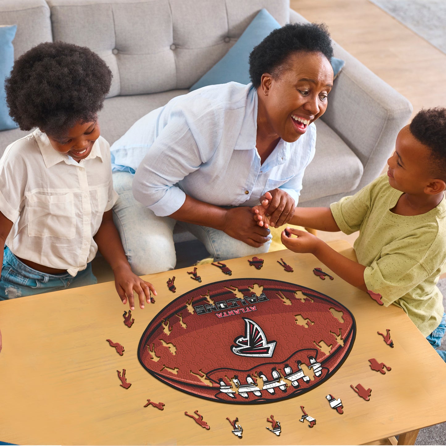 Palla Atlanta Falcons™ - Puzzle di Legno