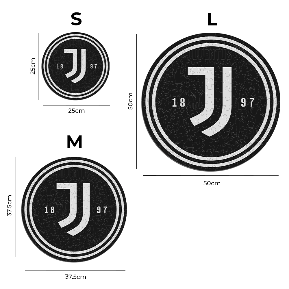 2 PACK Juventus® J + Retro Logo