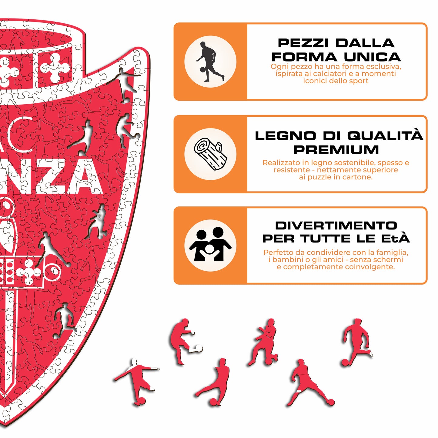 Logo Monza® - Puzzle di Legno
