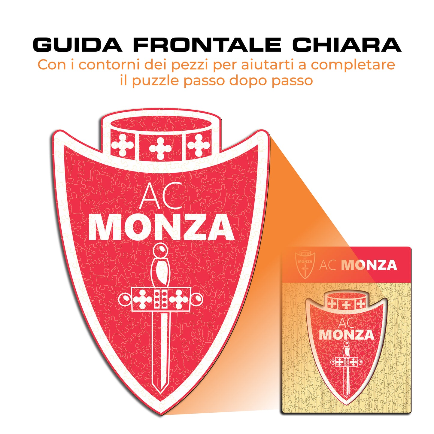 Logo Monza® - Puzzle di Legno