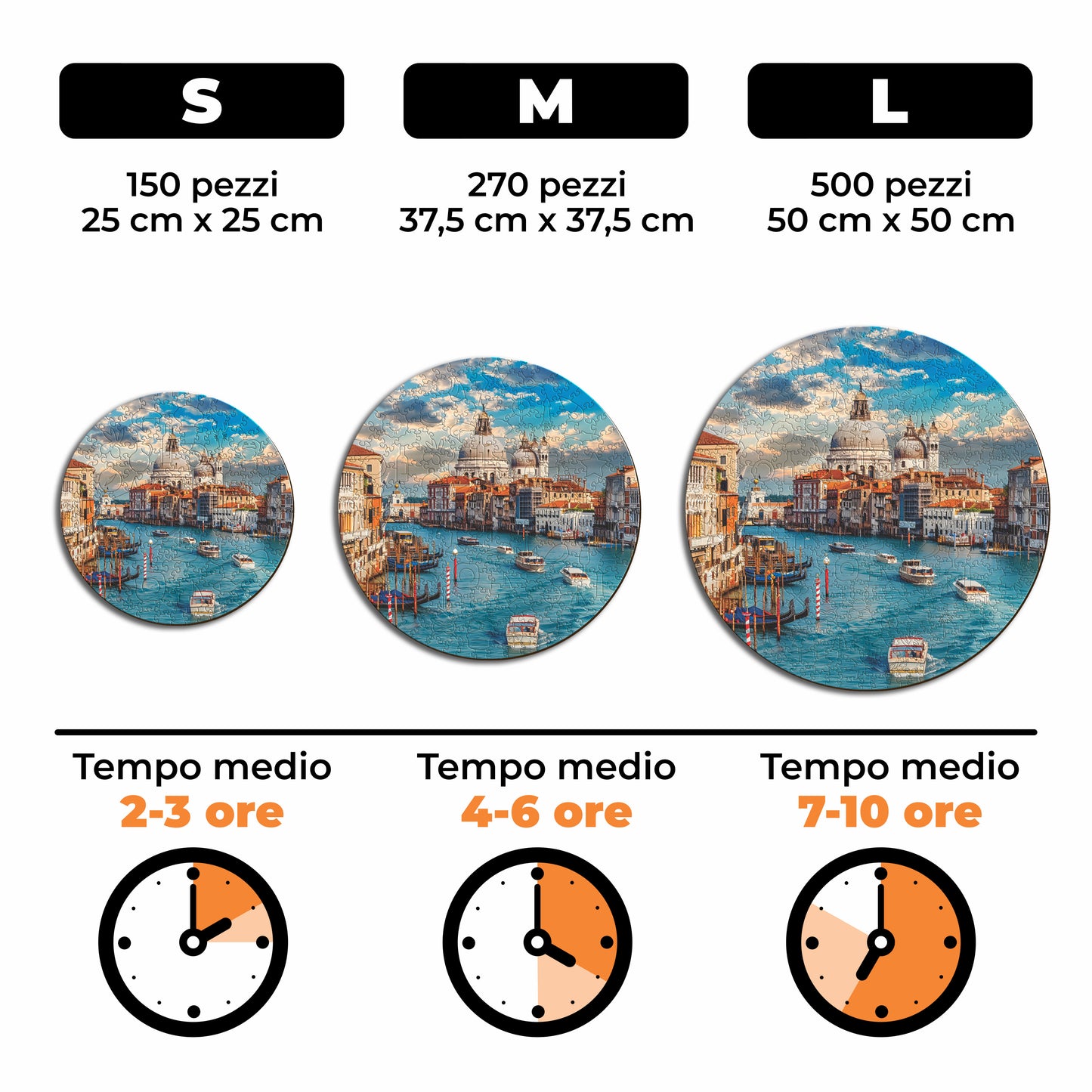 Incantevole Venezia - Puzzle di Legno