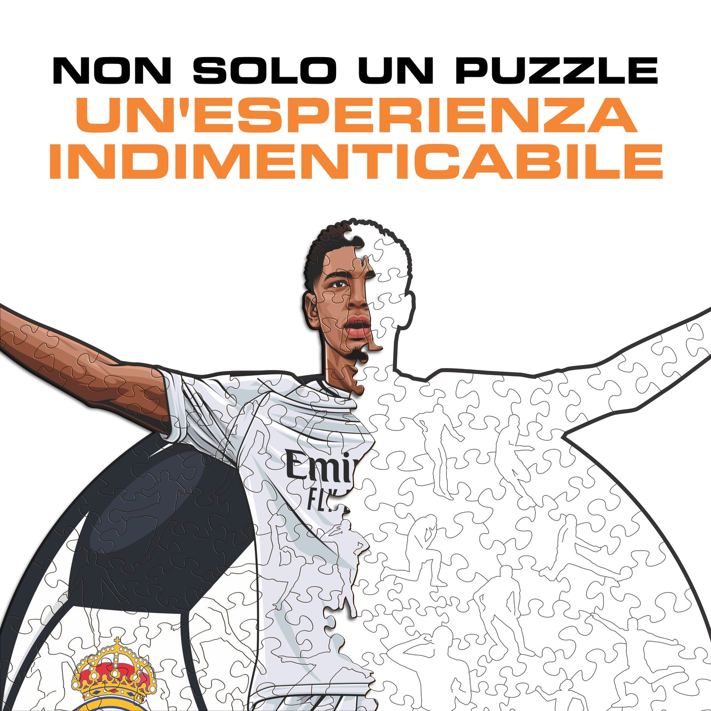 Jude Bellingham - Puzzle di Legno