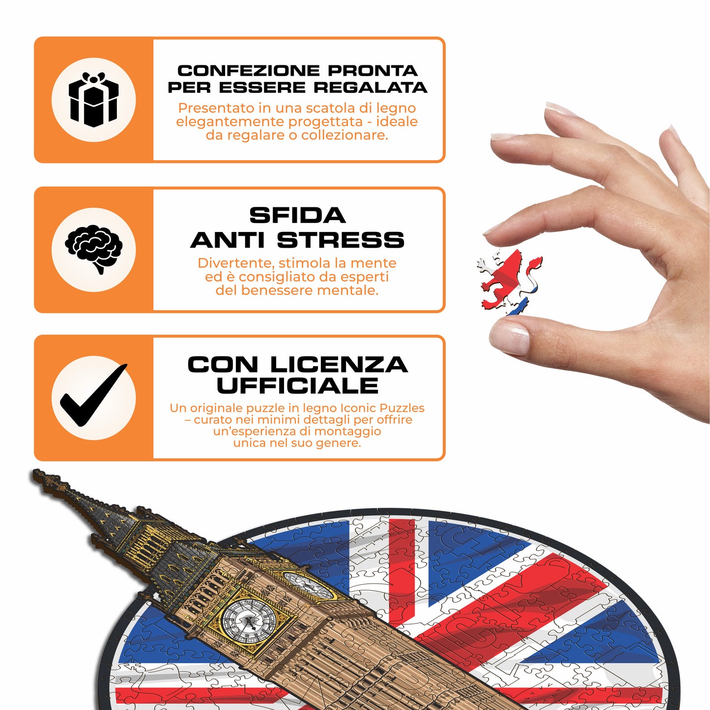 Big Ben - Puzzle di Legno