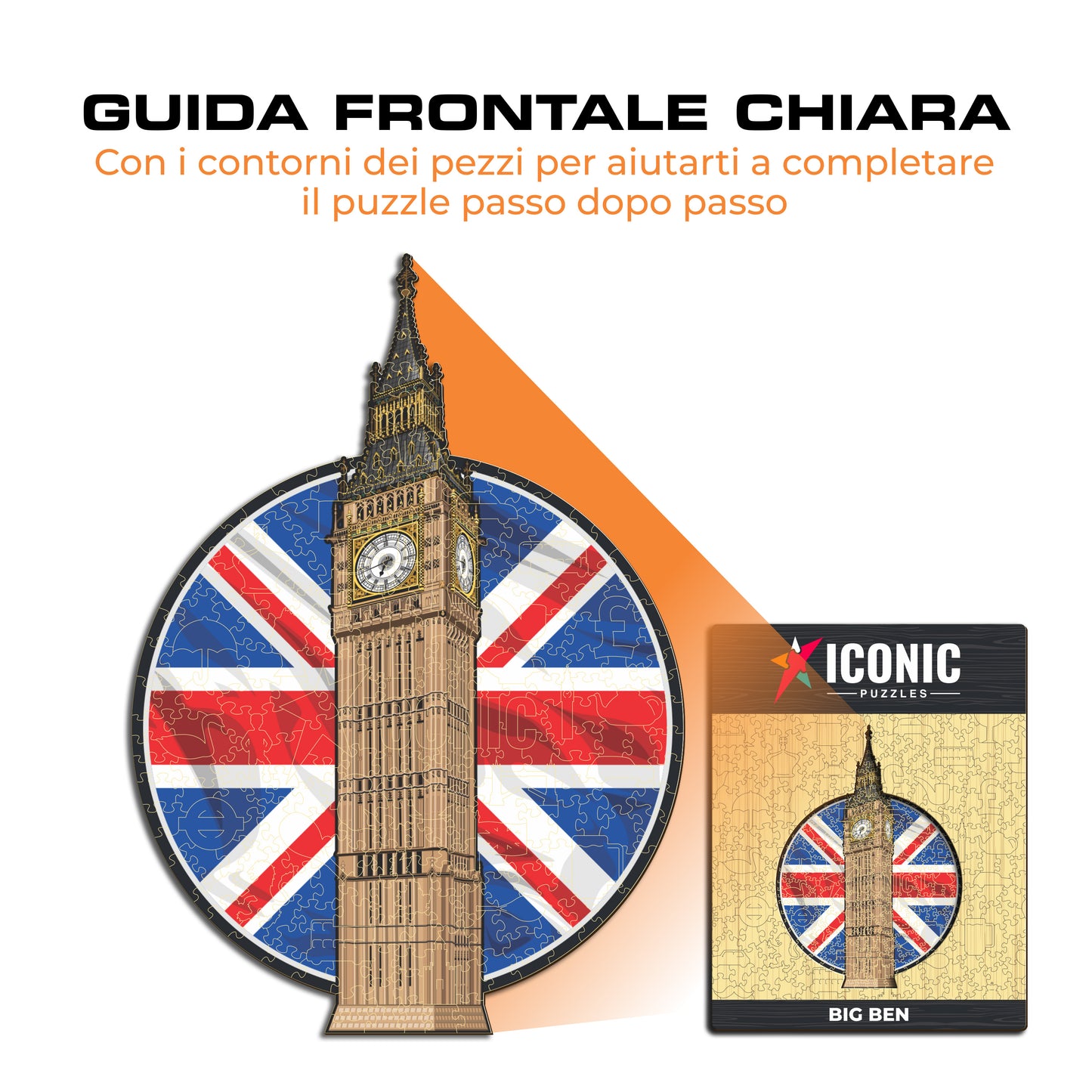 Big Ben - Puzzle di Legno