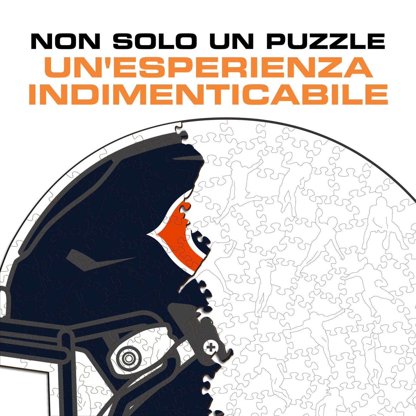 Casco Chicago Bears™ - Puzzle di Legno