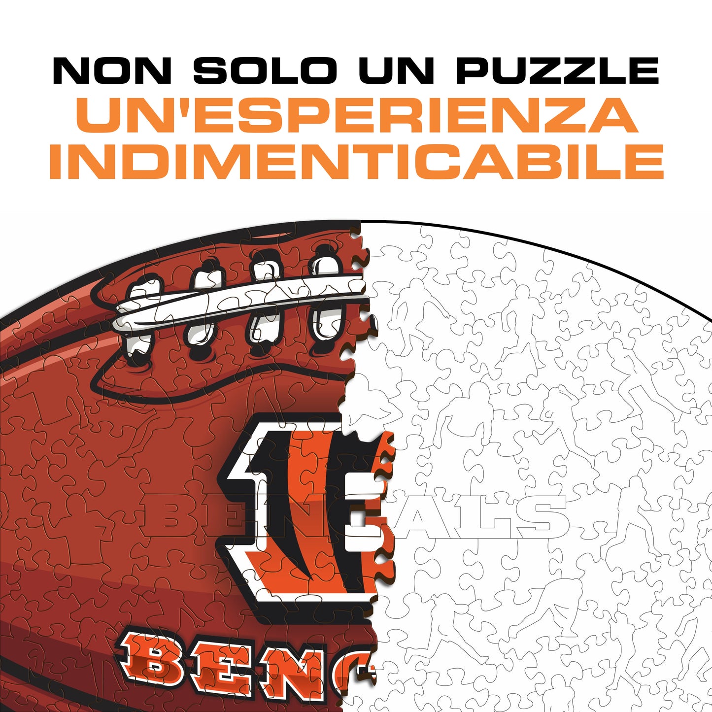 Palla Cincinnati Bengals™ - Puzzle di Legno
