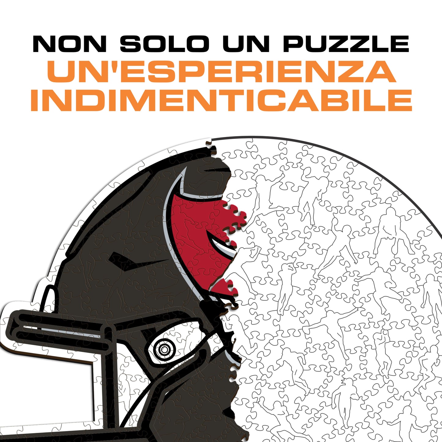 Casco Tampa Bay Buccaneers™ - Puzzle di Legno