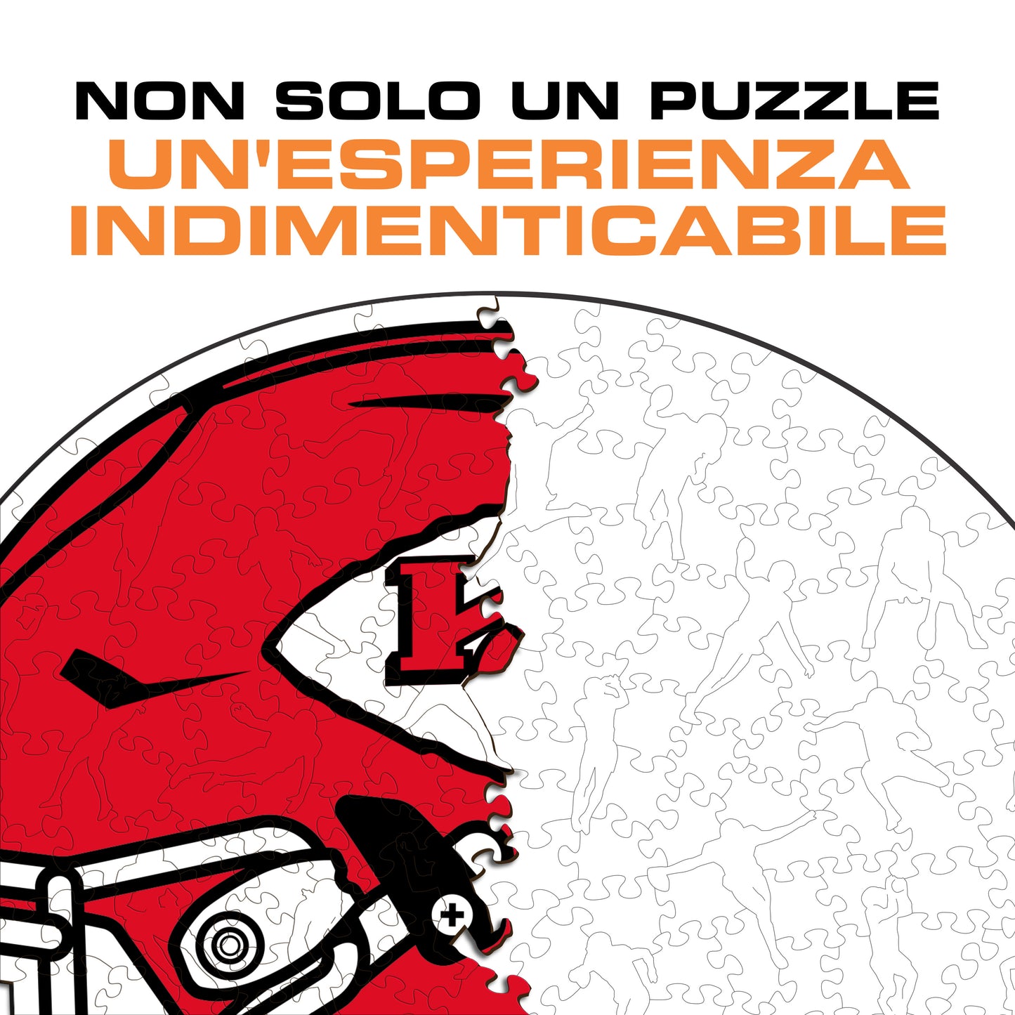 Casco Kansas City Chiefs™ - Puzzle di Legno