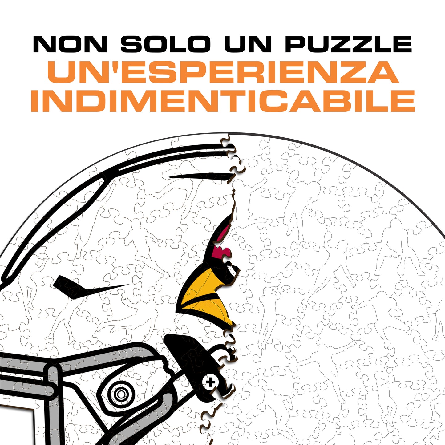 Casco Arizona Cardinals™ - Puzzle di Legno