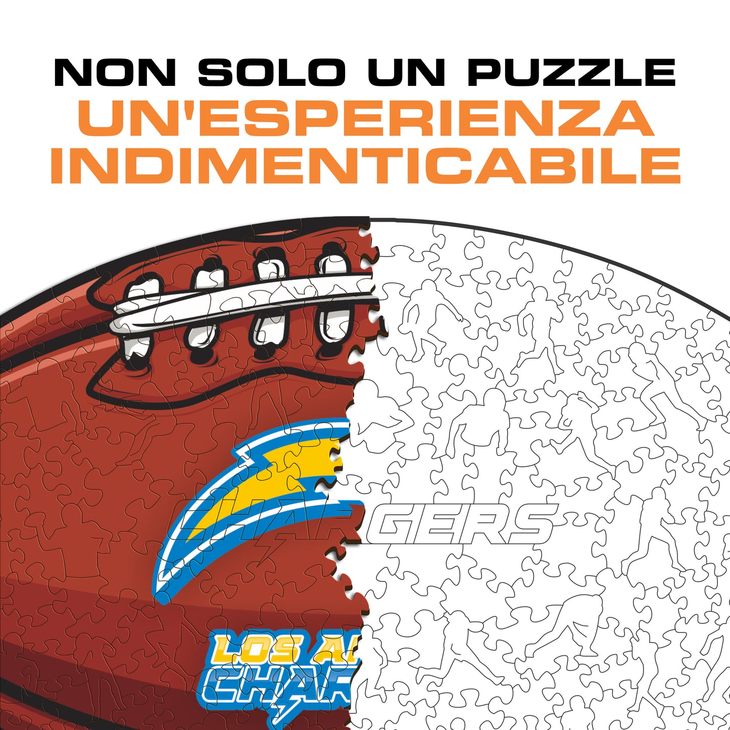 Palla Los Angeles Chargers™ - Puzzle di Legno