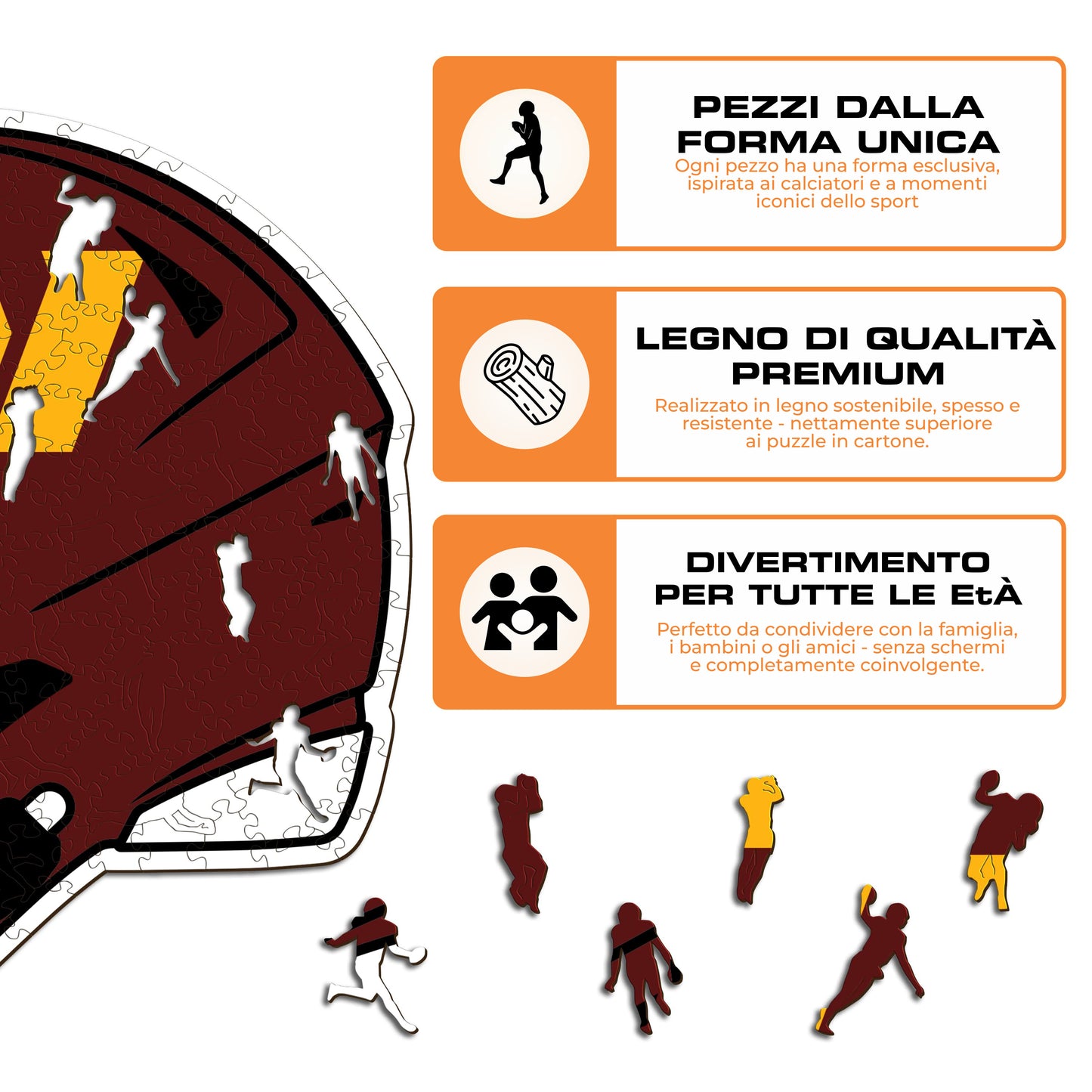 Casco Washington Commanders™ - Puzzle di Legno