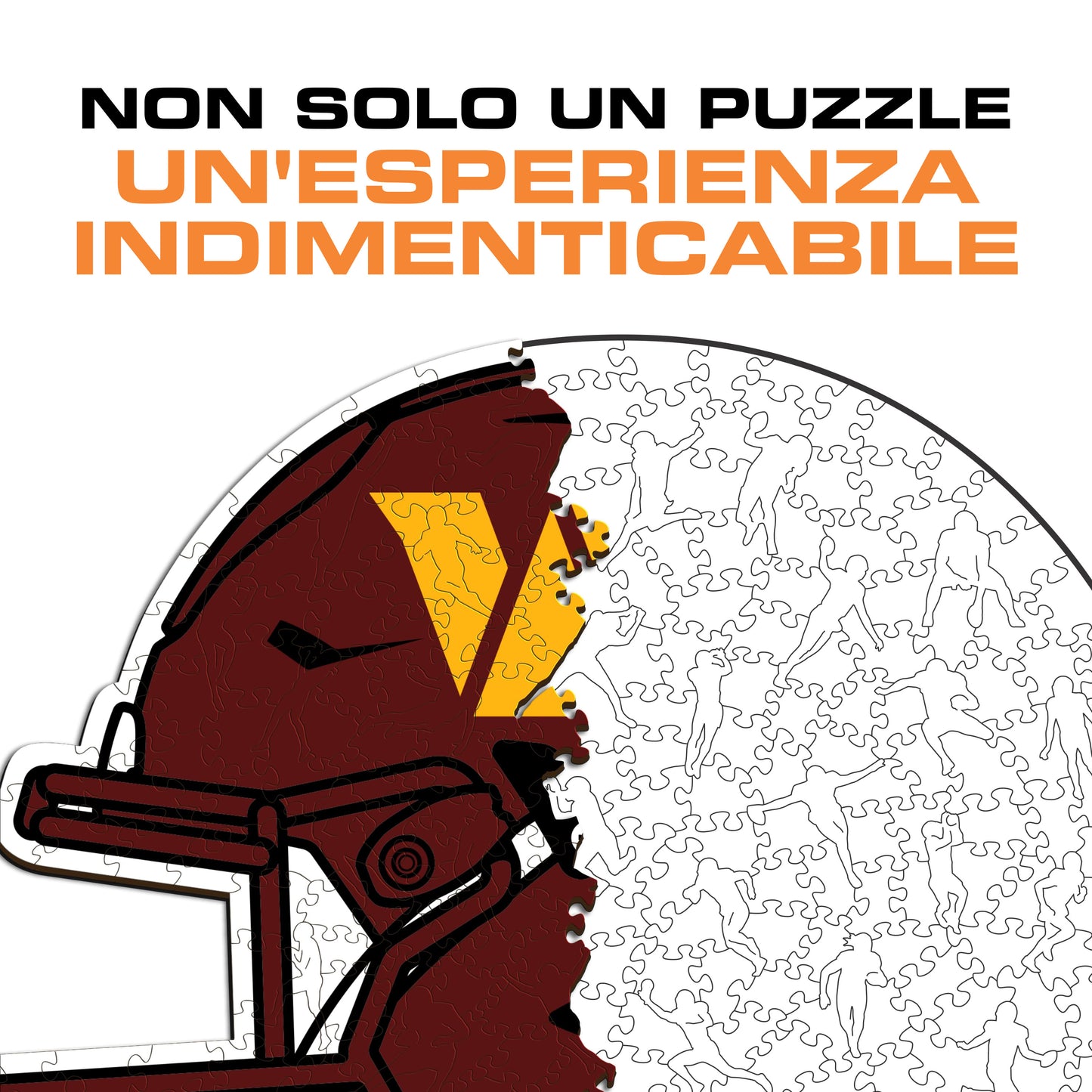 Casco Washington Commanders™ - Puzzle di Legno