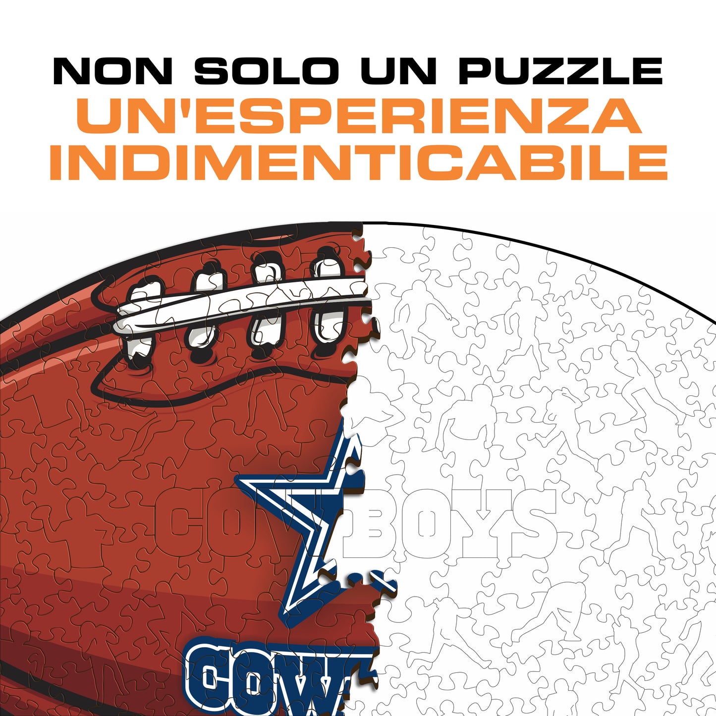 Palla Dallas Cowboys™ - Puzzle di Legno