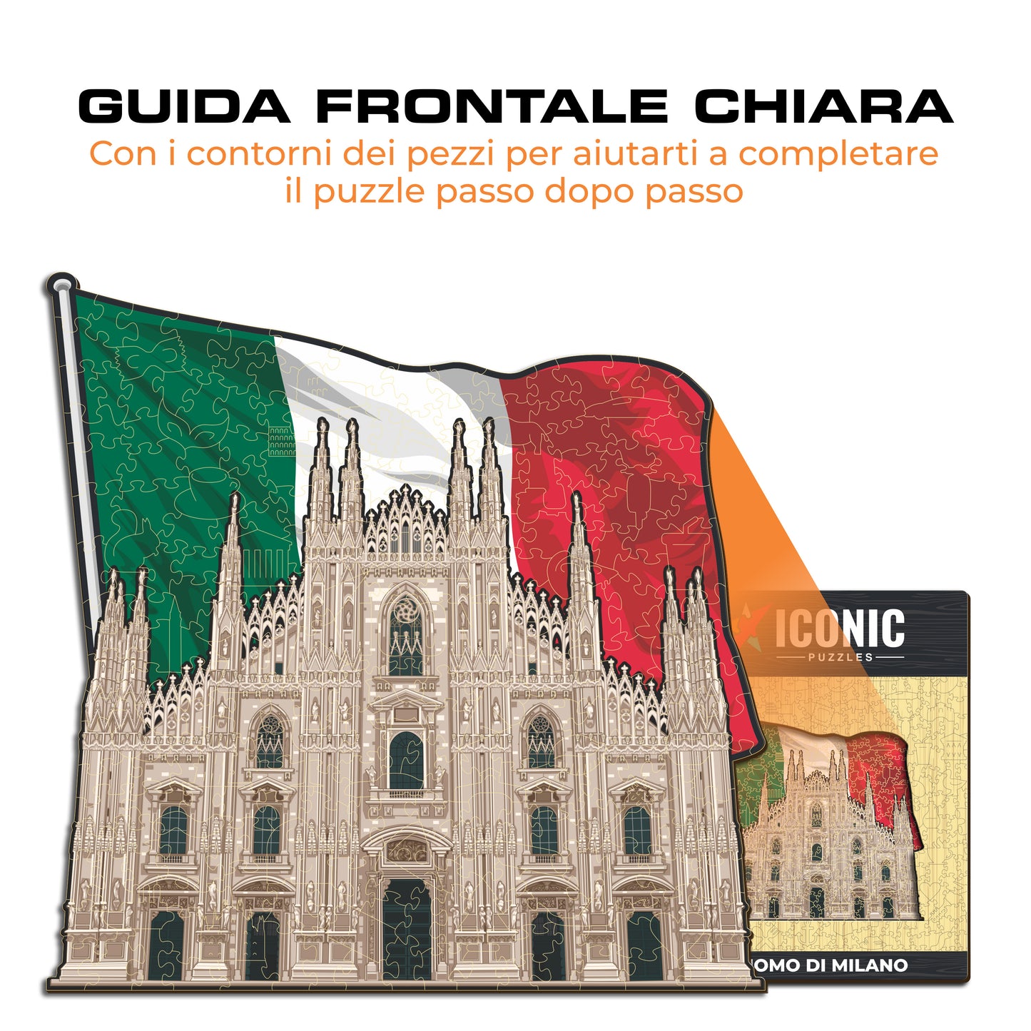 Duomo di Milano - Puzzle di Legno