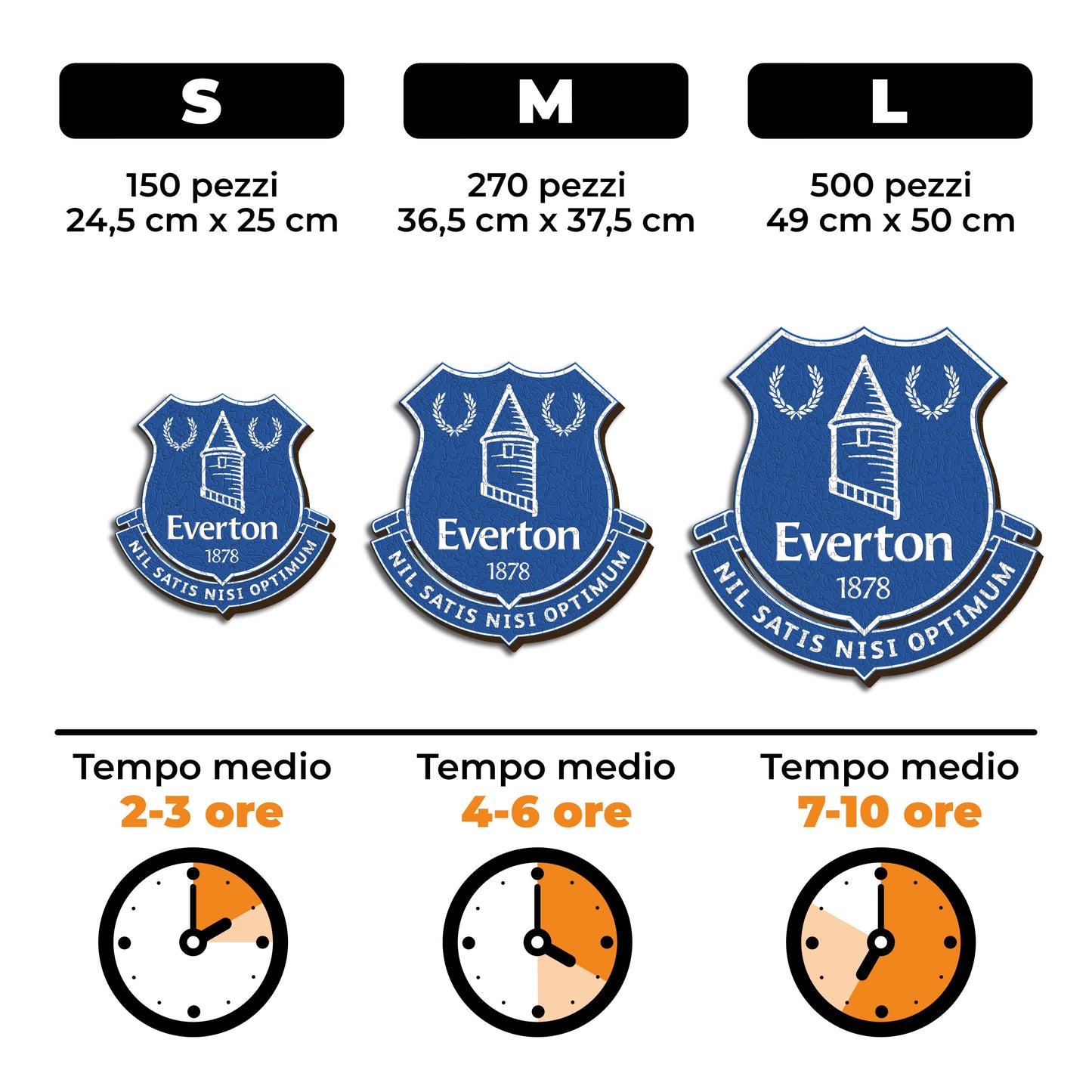 Logo Everton® - Puzzle di Legno