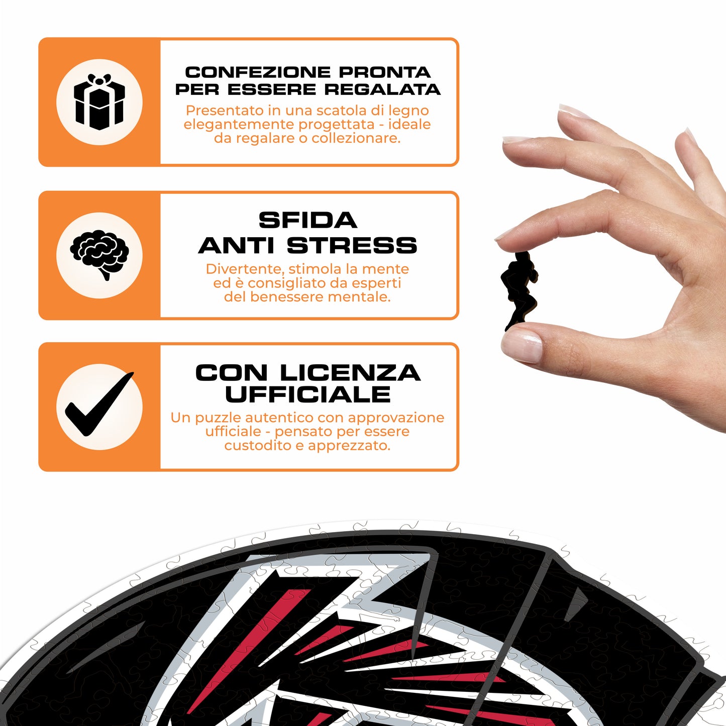 Casco Atlanta Falcons™ - Puzzle di Legno