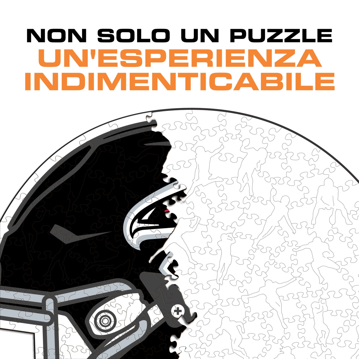 Casco Atlanta Falcons™ - Puzzle di Legno
