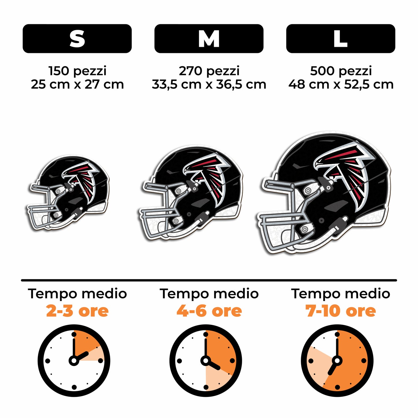 Casco Atlanta Falcons™ - Puzzle di Legno