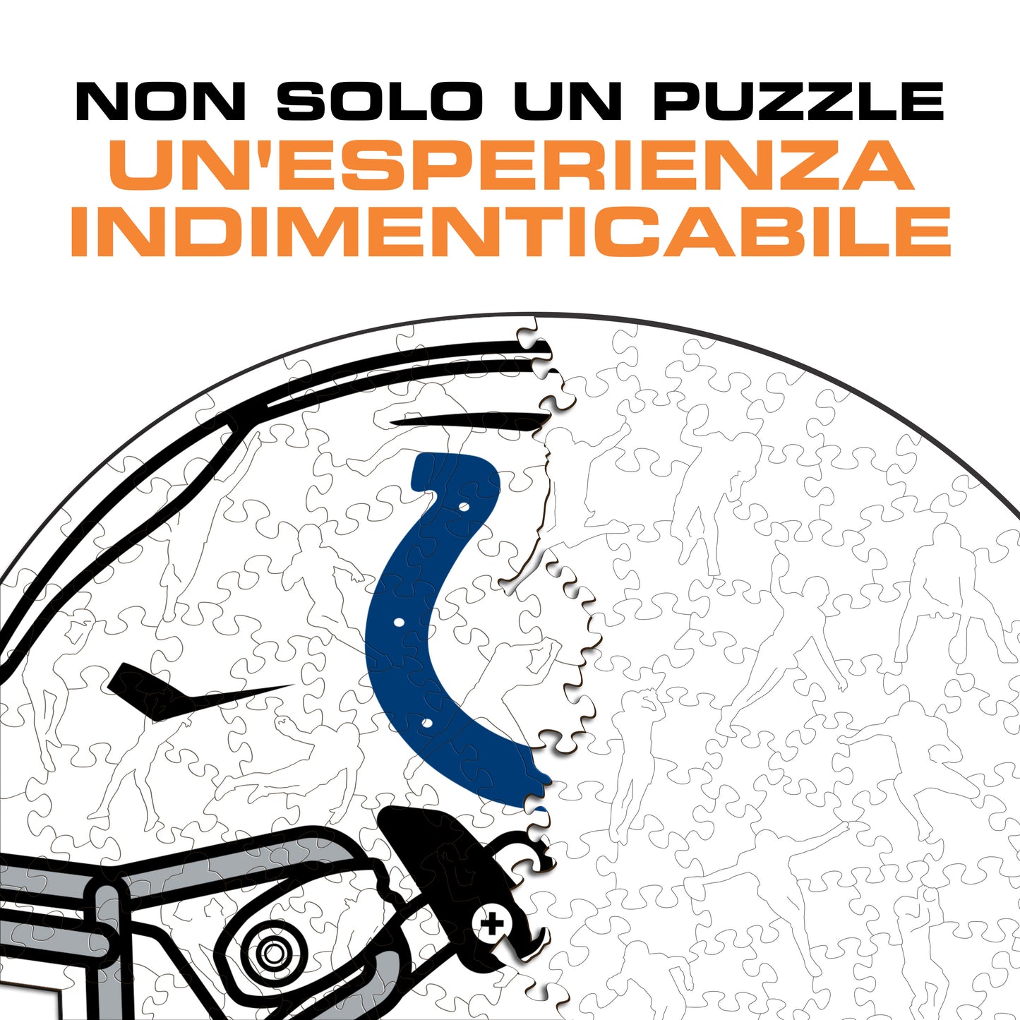 Casco Indianapolis Colts™ - Puzzle di Legno