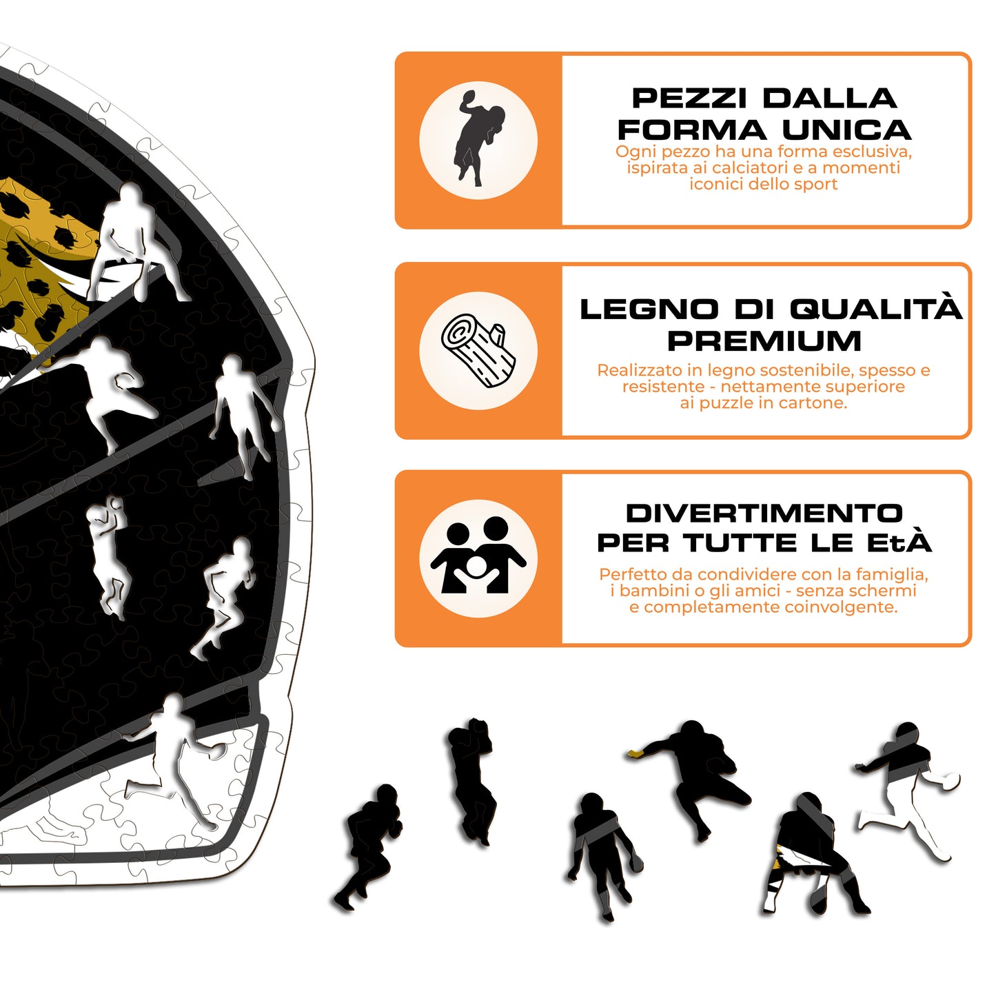 Casco Jacksonville Jaguars™ - Puzzle di Legno