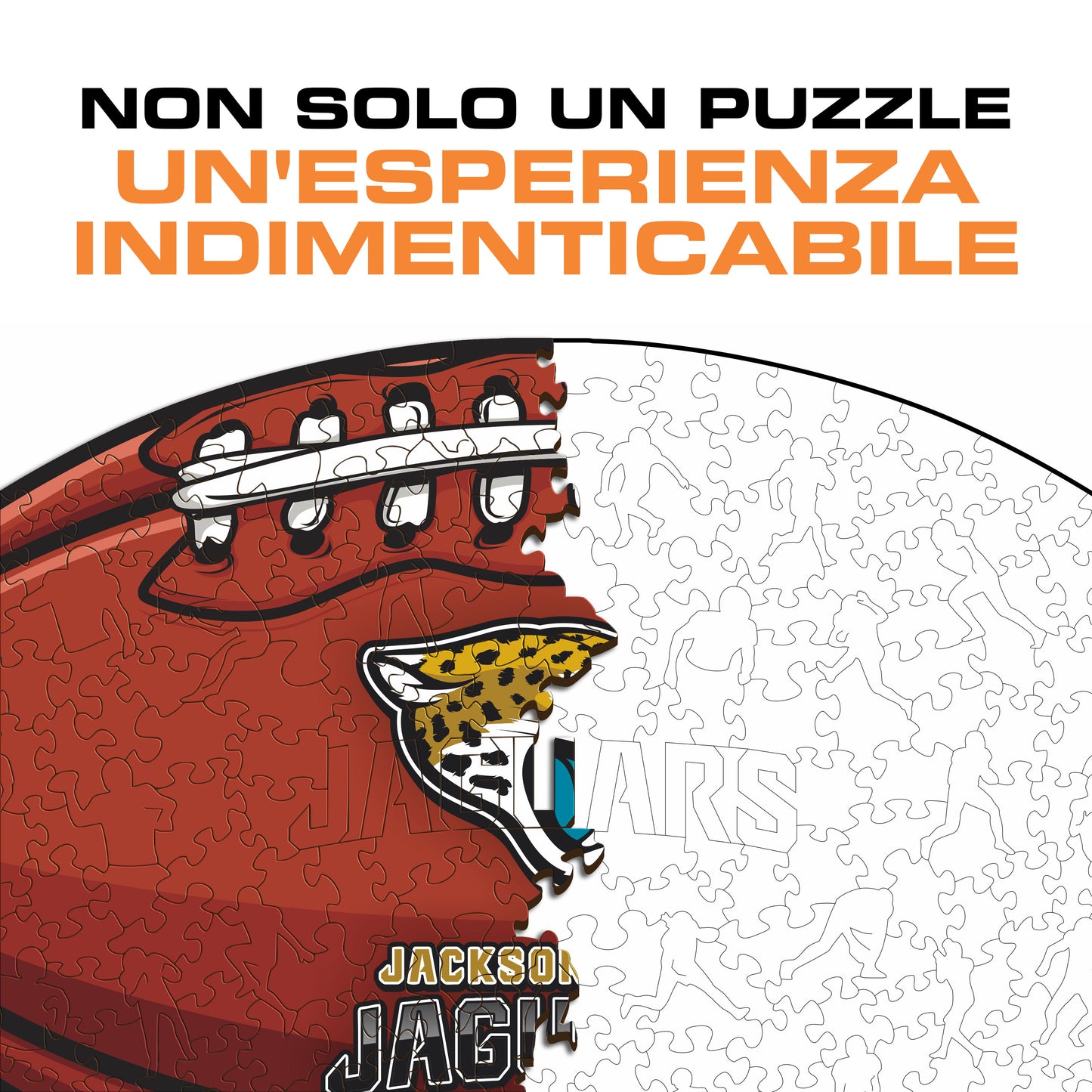 Palla Jacksonville Jaguars™ - Puzzle di Legno