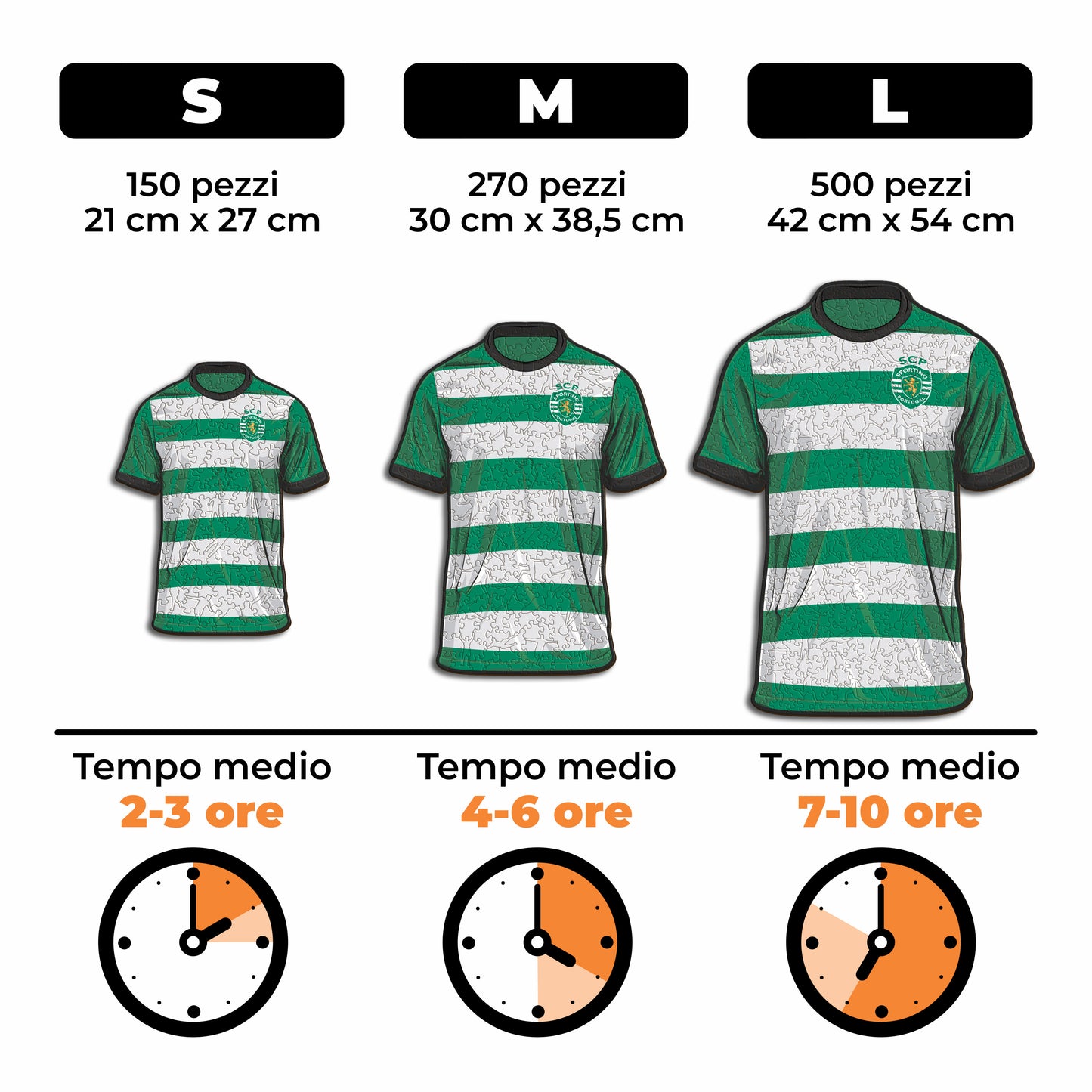 Maglia Sporting CP® - Puzzle di Legno