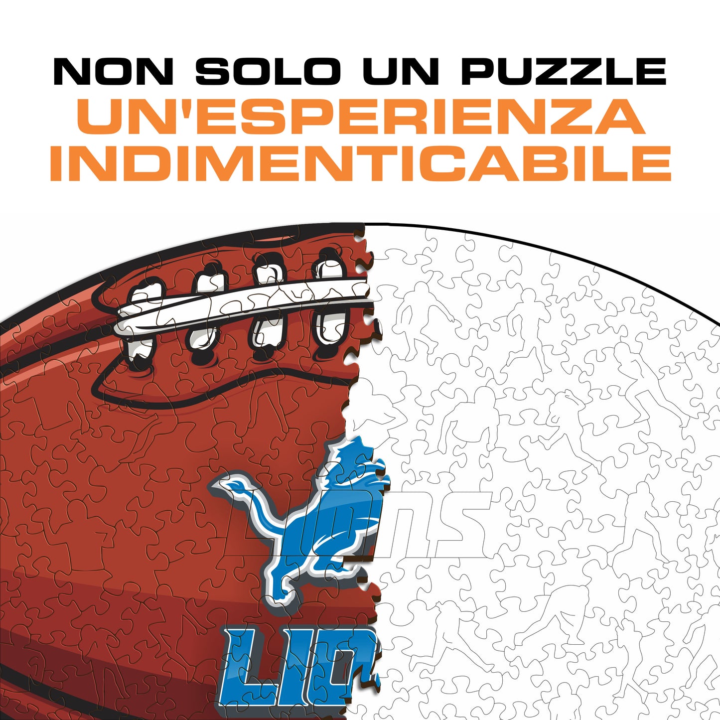 Palla Detroit Lions™ - Puzzle di Legno
