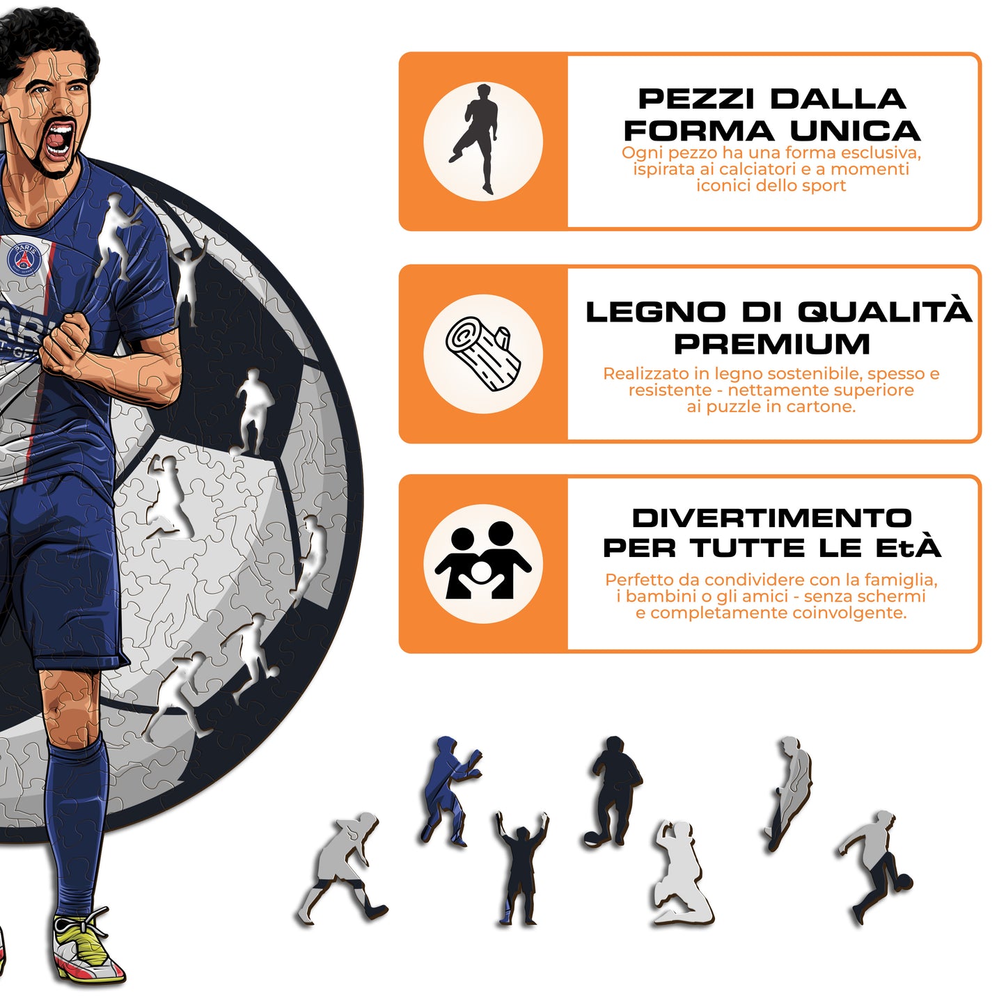 Marquinhos - Puzzle di Legno