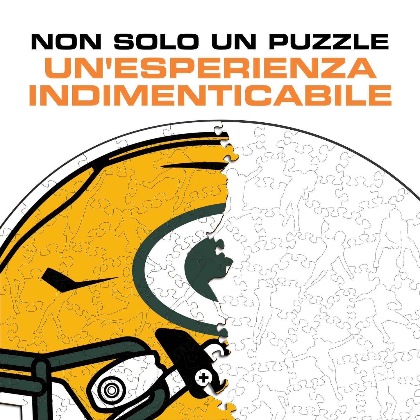 Casco Green Bay Packers™ - Puzzle di Legno