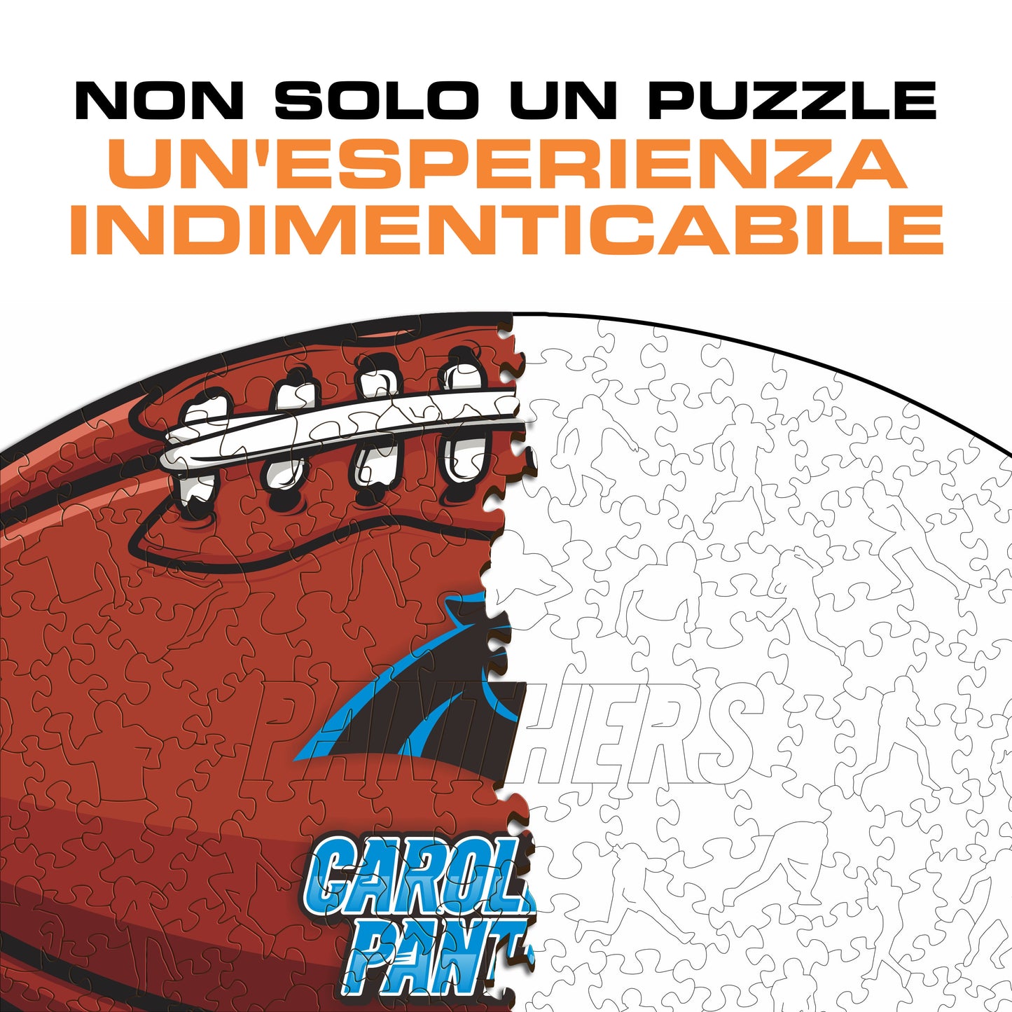 Palla Carolina Panthers™ - Puzzle di Legno