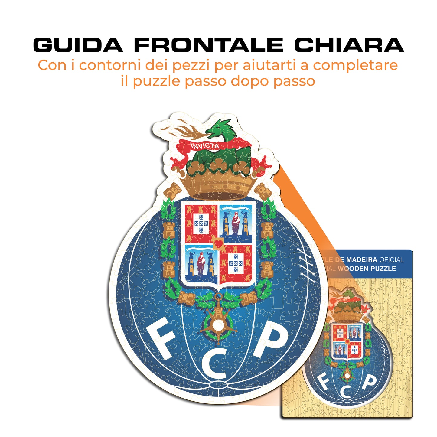 Logo Porto® - Puzzle di Legno