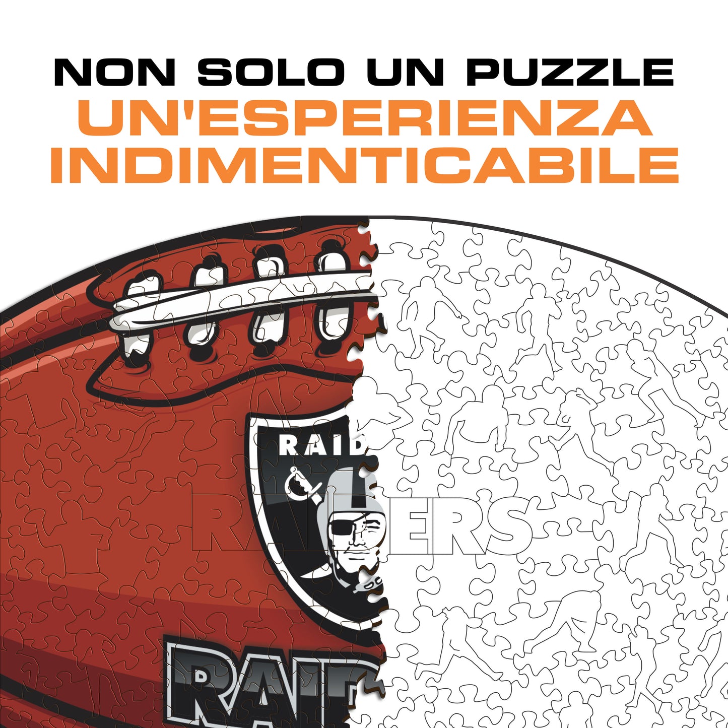 Palla Las Vegas Raiders™ - Puzzle di Legno