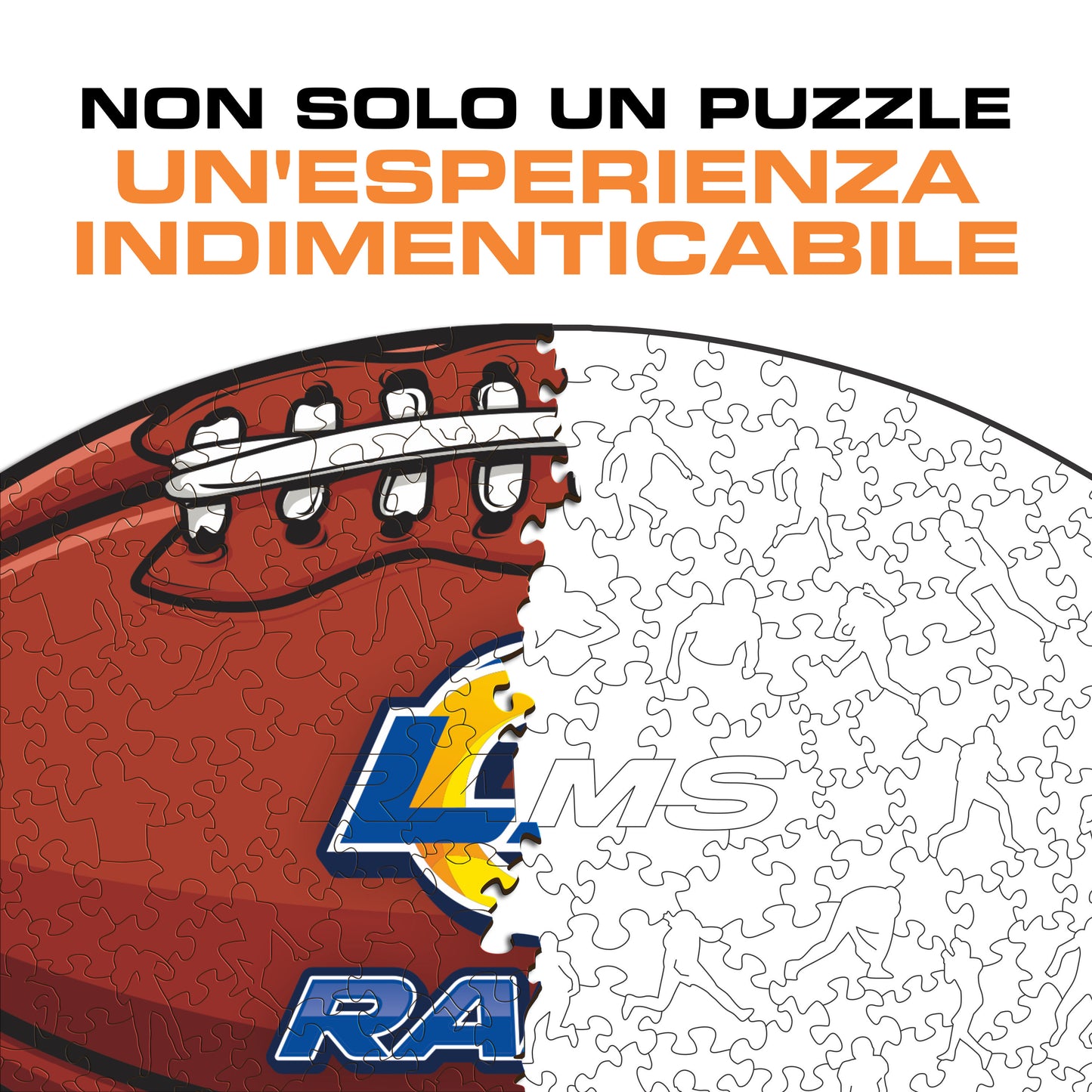 Palla Los Angeles Rams™ - Puzzle di Legno