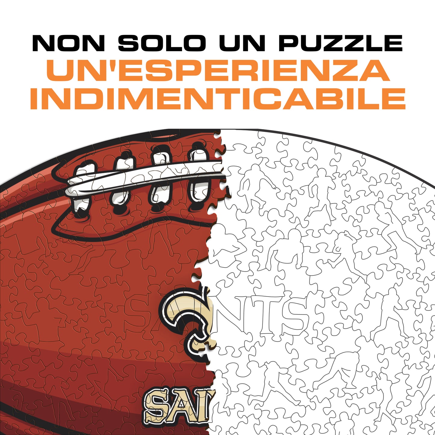 Palla New Orleans Saints™ - Puzzle di Legno
