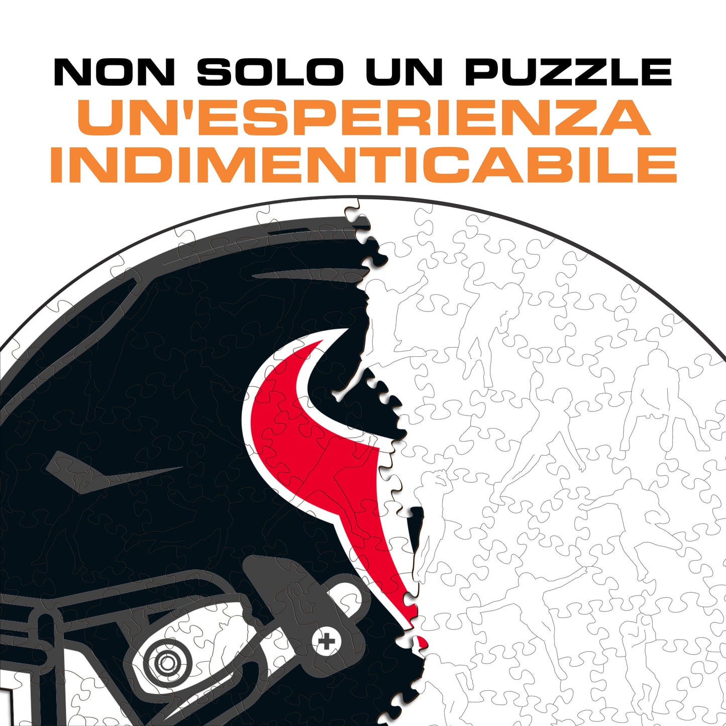 Casco Houston Texans™ - Puzzle di Legno