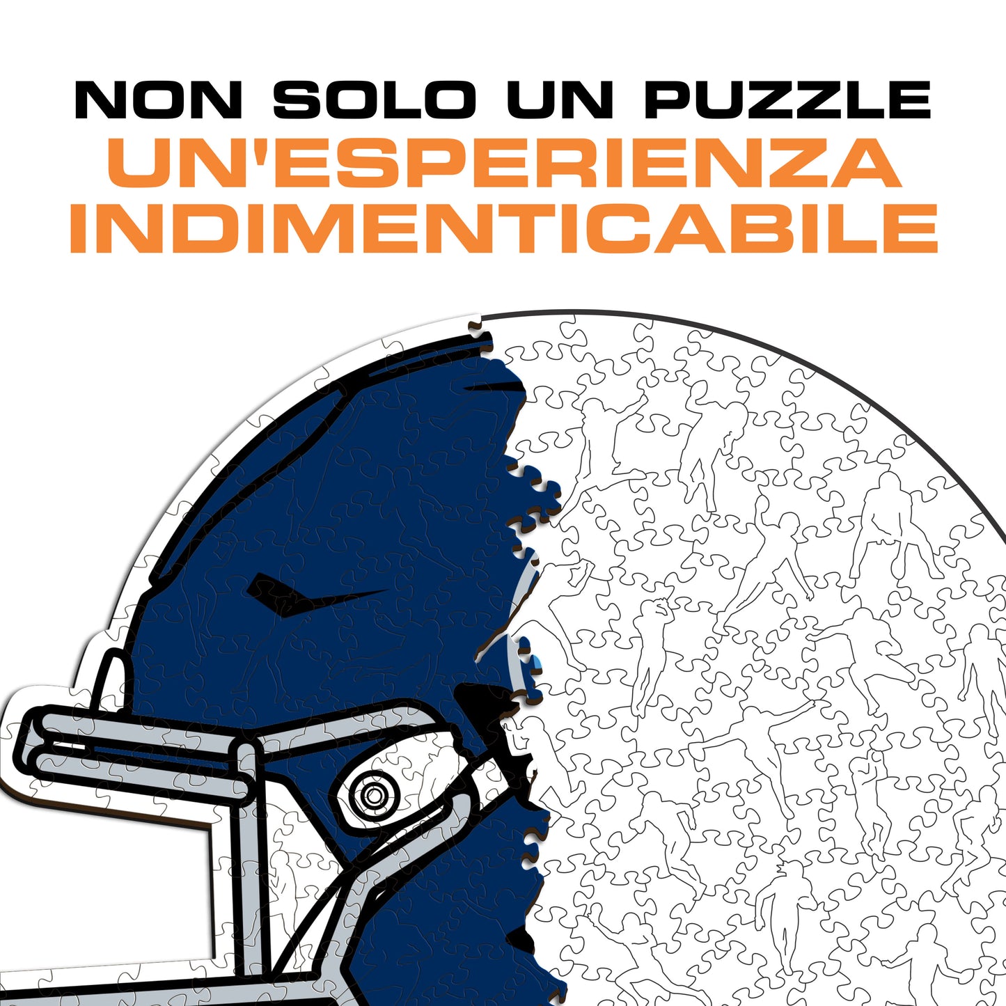 Casco Tennessee Titans™ - Puzzle di Legno