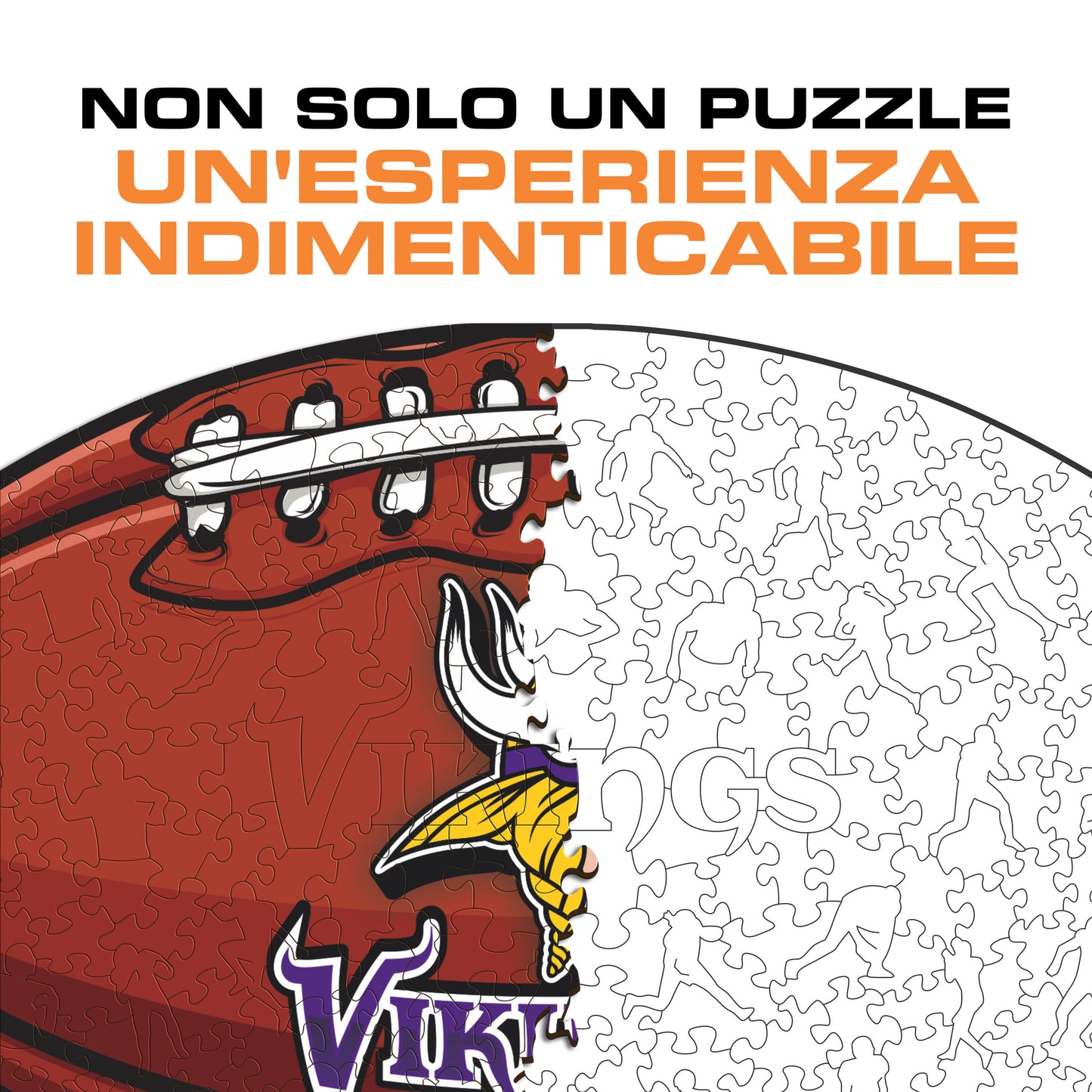Palla Minnesota Vikings™ - Puzzle di Legno