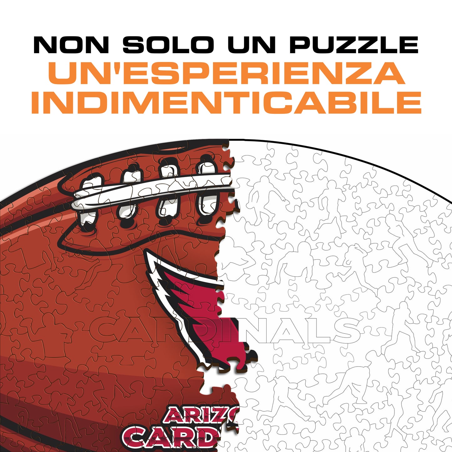 Palla Arizona Cardinals™ - Puzzle di Legno