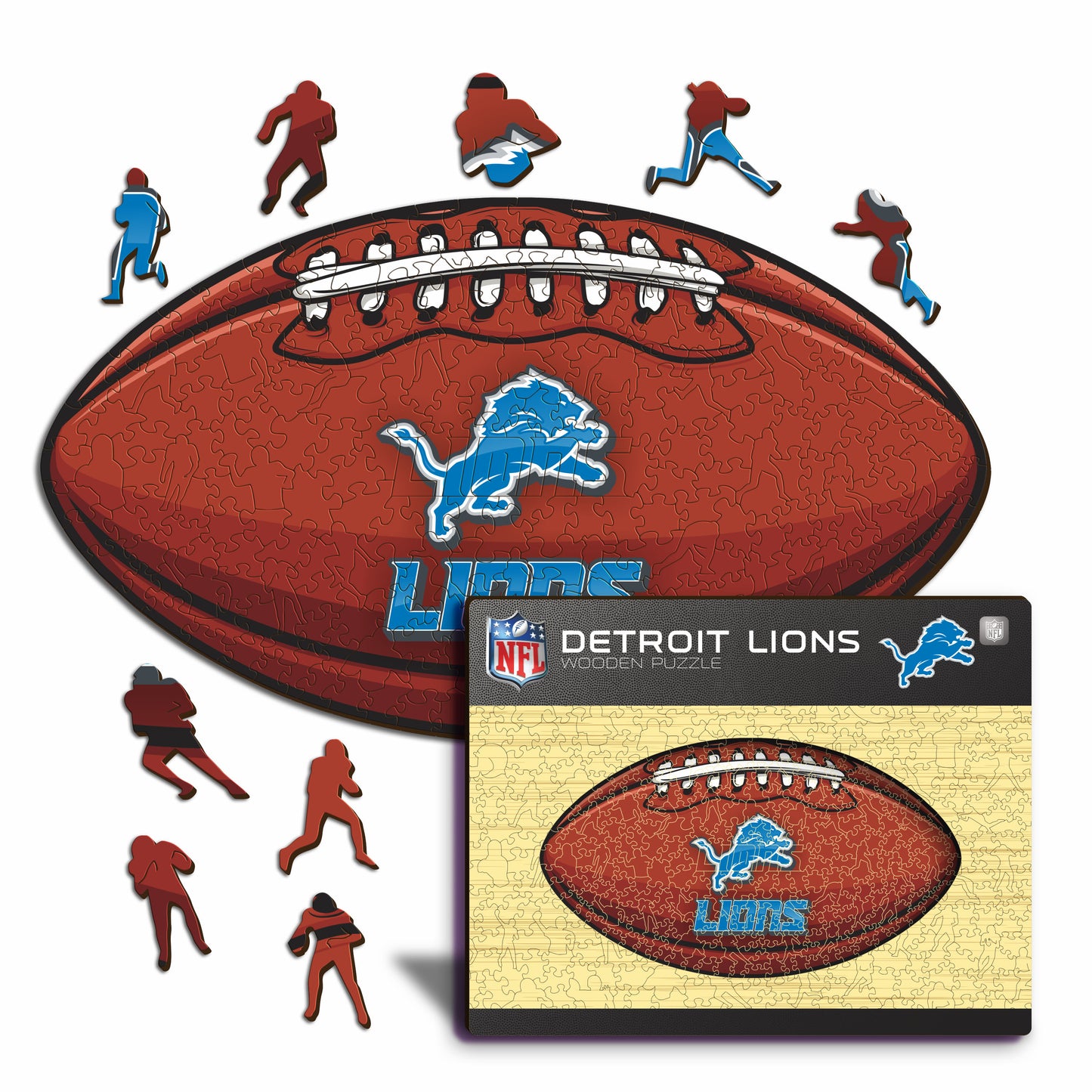 Palla Detroit Lions™ - Puzzle di Legno