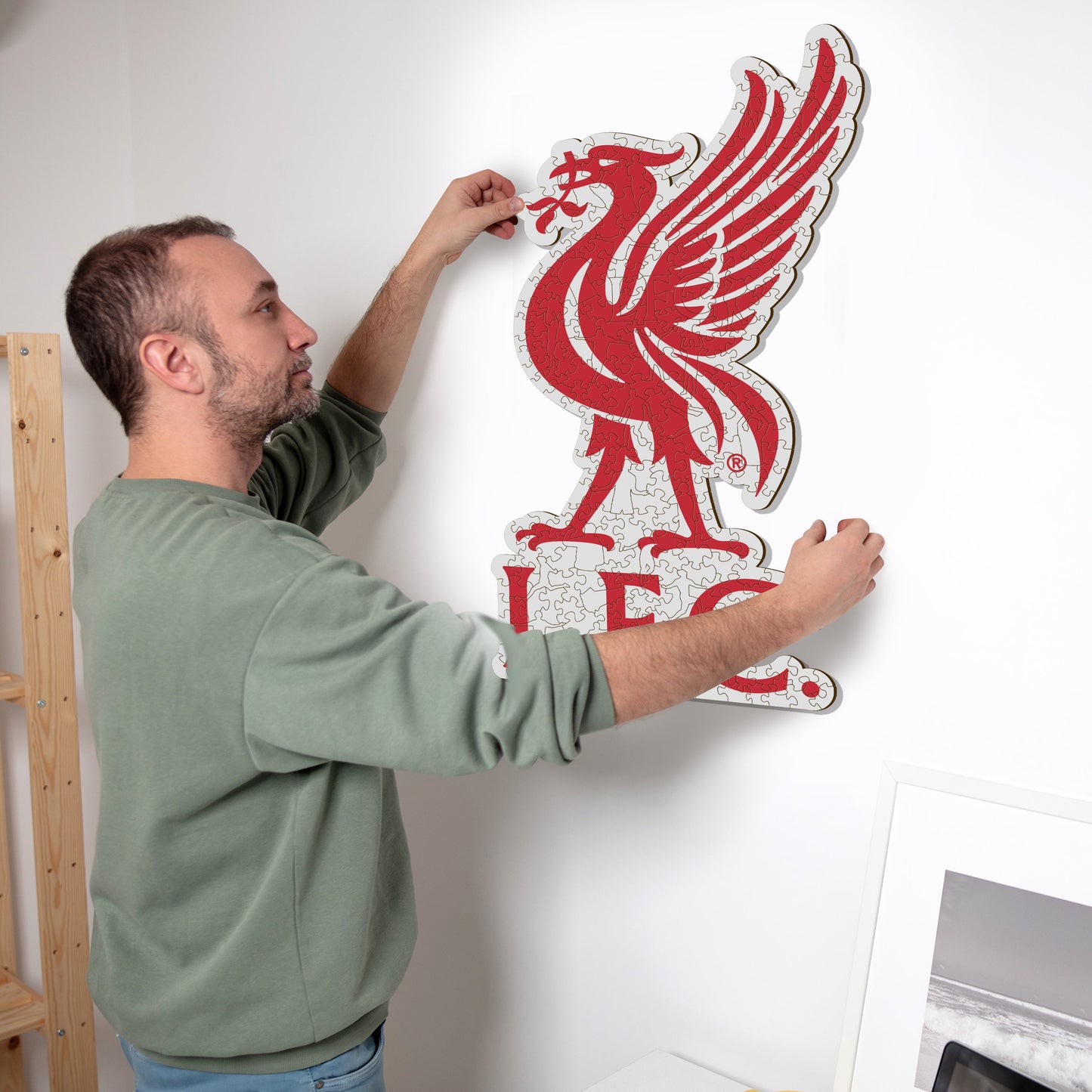 Logo Classic Liverpool® - Puzzle di Legno