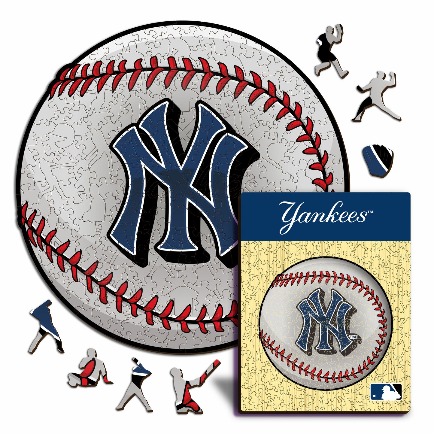 New York Yankees™ Palla - Puzzle di Legno