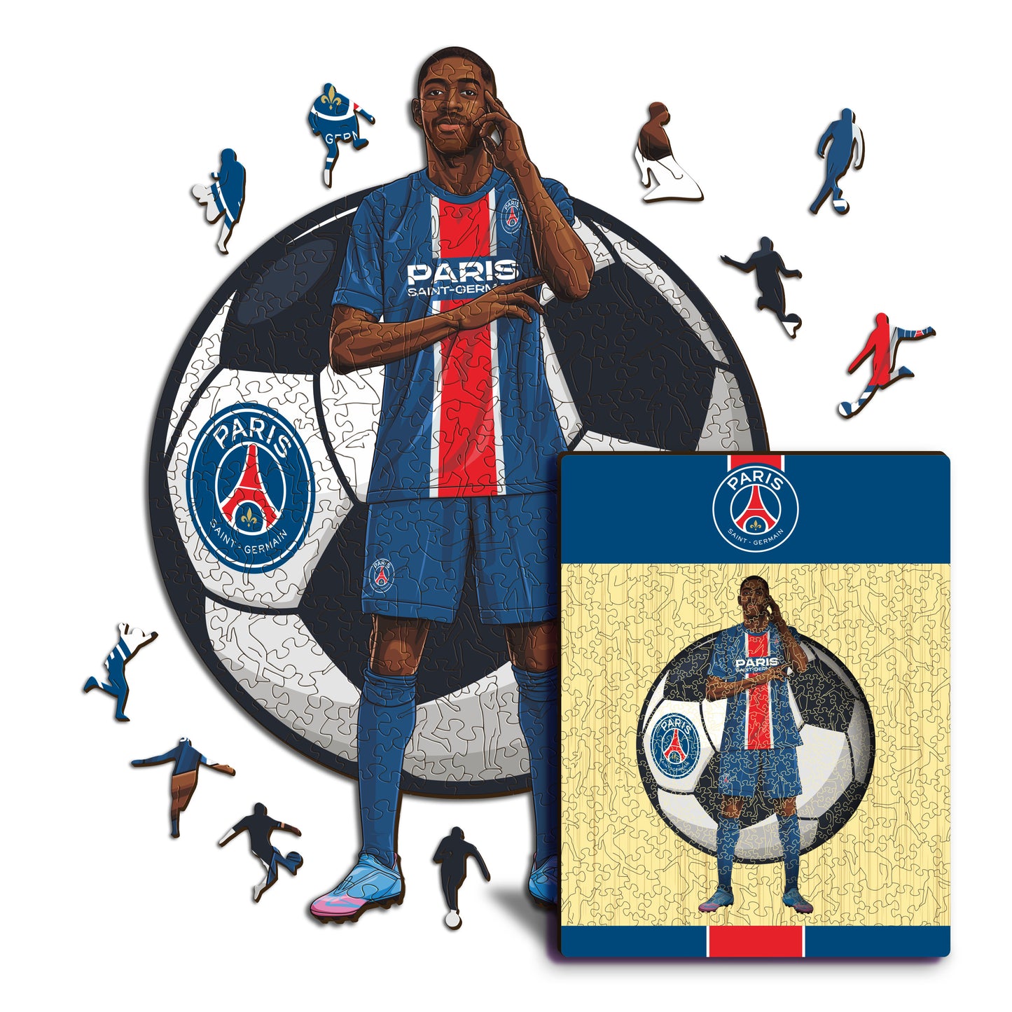 Ousmane Dembélé - Puzzle di Legno