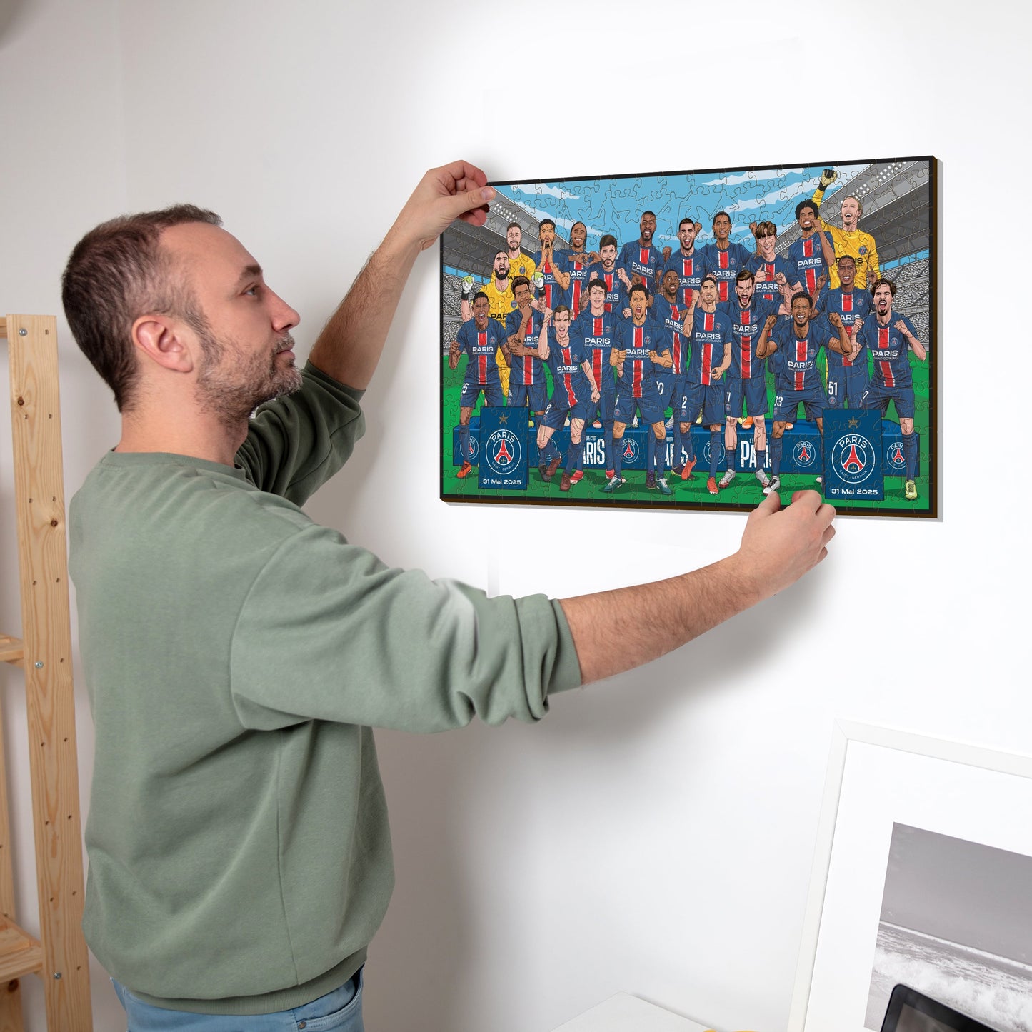 Squadra Paris Saint-Germain® - Puzzle di Legno