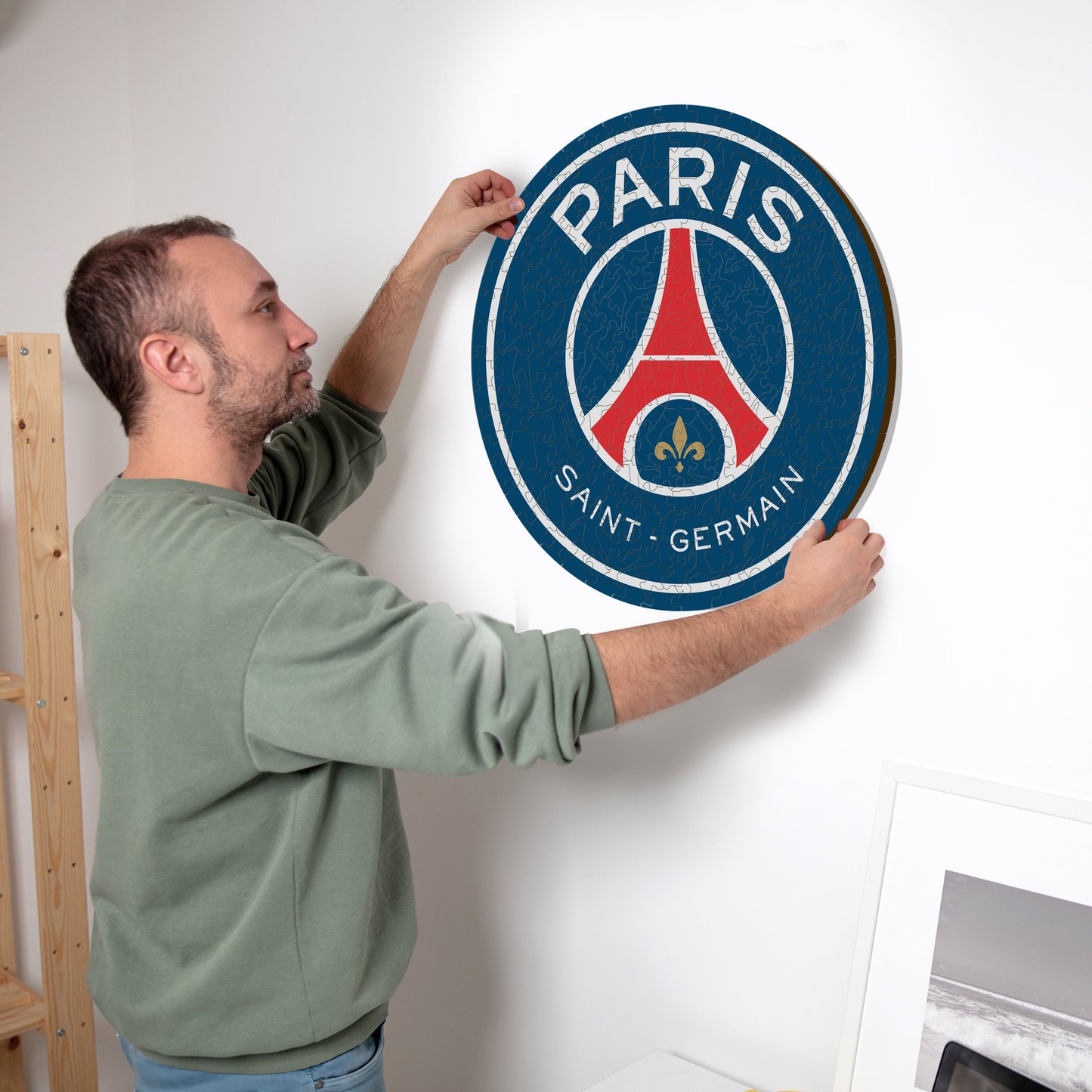 Logo Paris Saint-Germain® - Puzzle di Legno