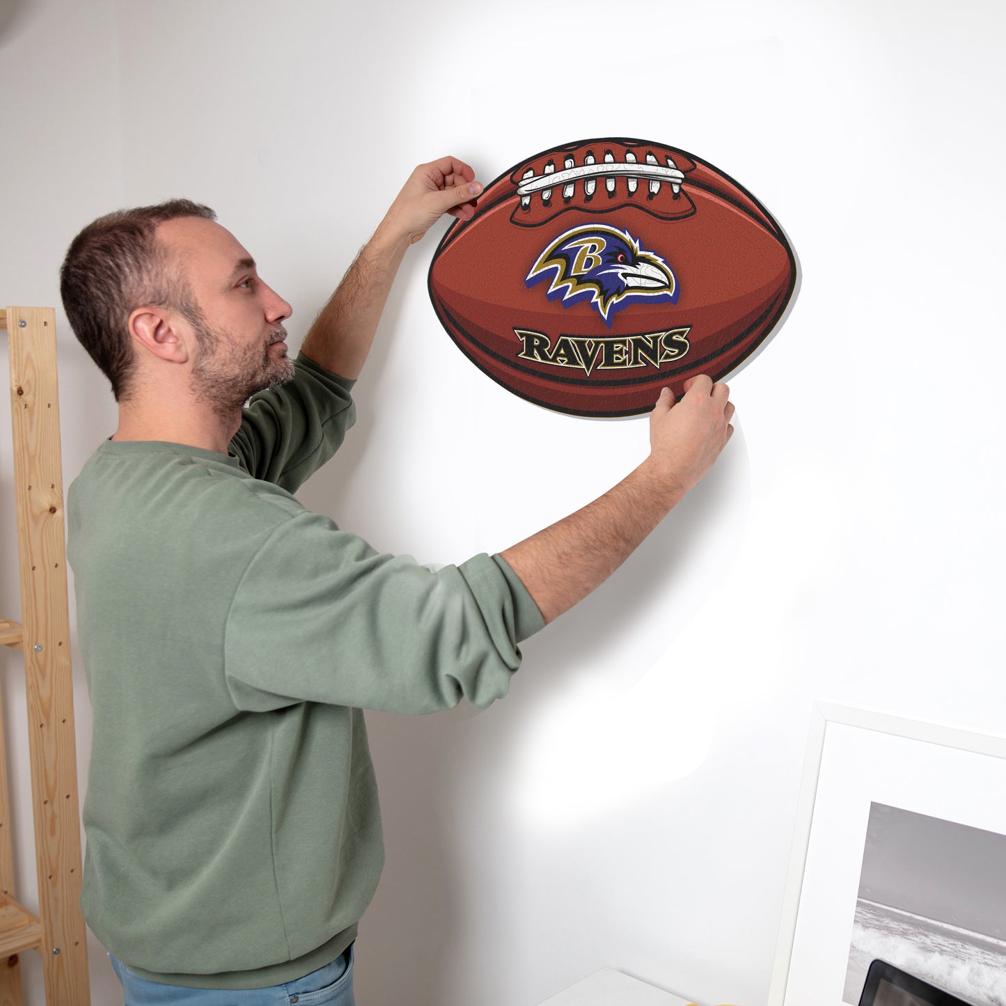 Palla Baltimore Ravens™ - Puzzle di Legno